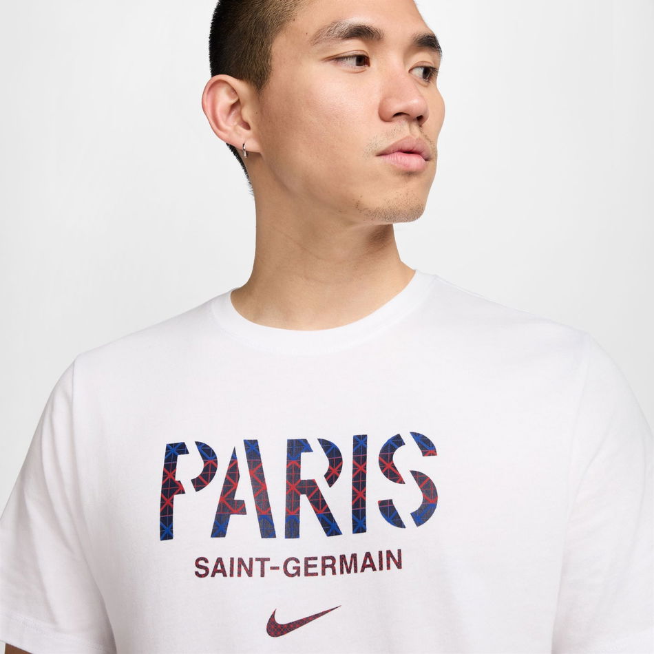 Paris Saint-Germain Wordmark Tee Erkek Tişört