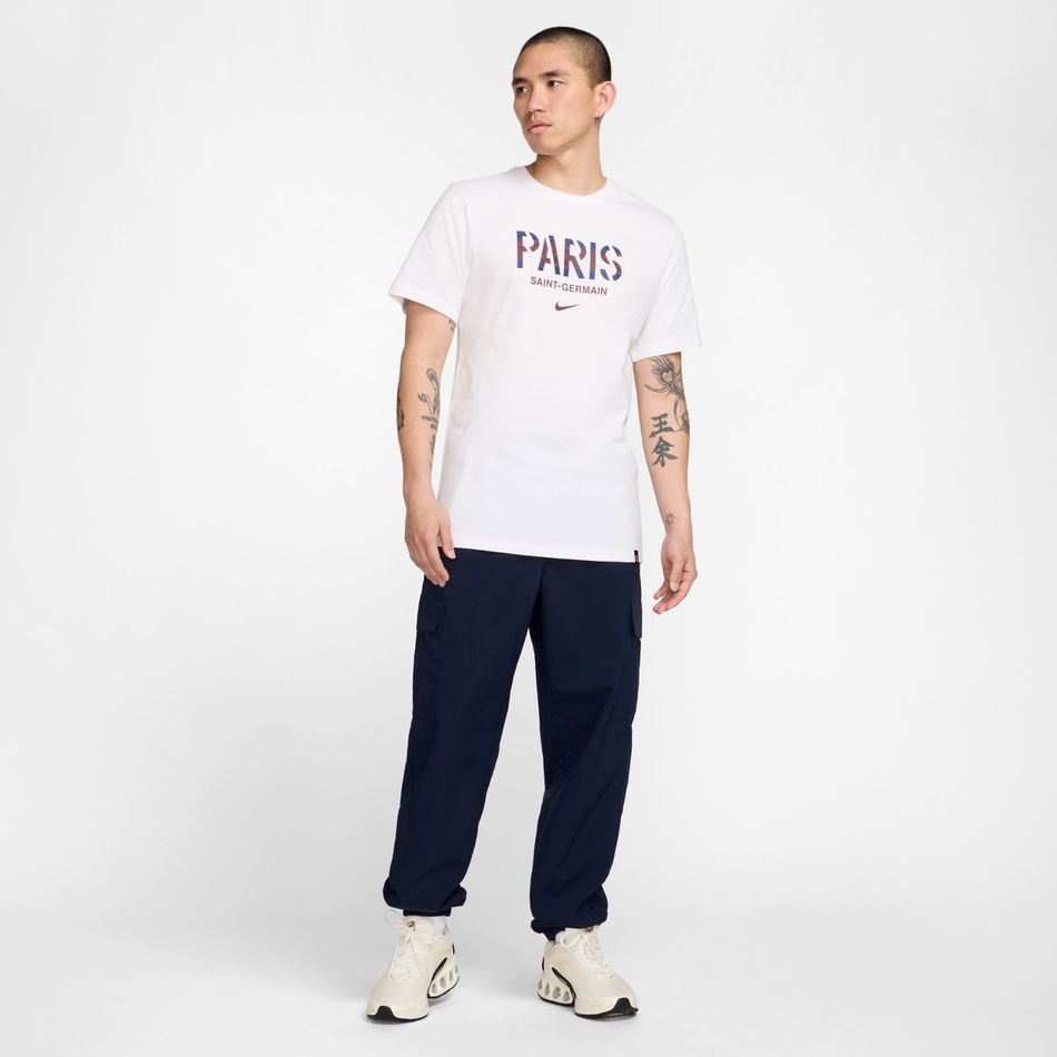 Paris Saint-Germain Wordmark Tee Erkek Tişört