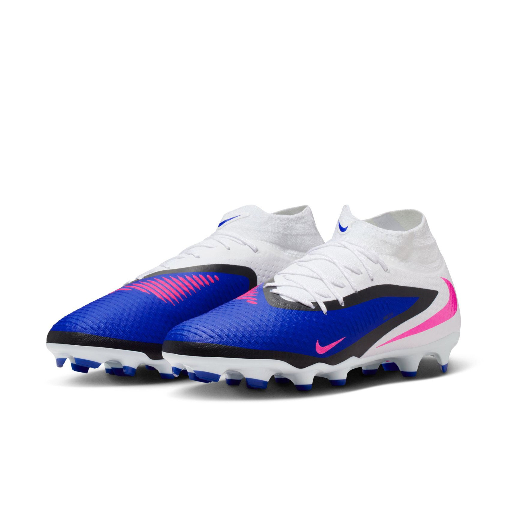 Nike Phantom 6 High Academy Fg/Mg Erkek Mavi Krampon HQ2278-446
