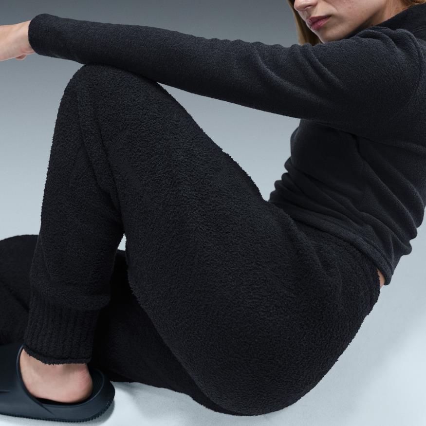 Phoenix Cozy Bouclé Pant Yüksek Belli Örgü Kadın Eşofman Altı