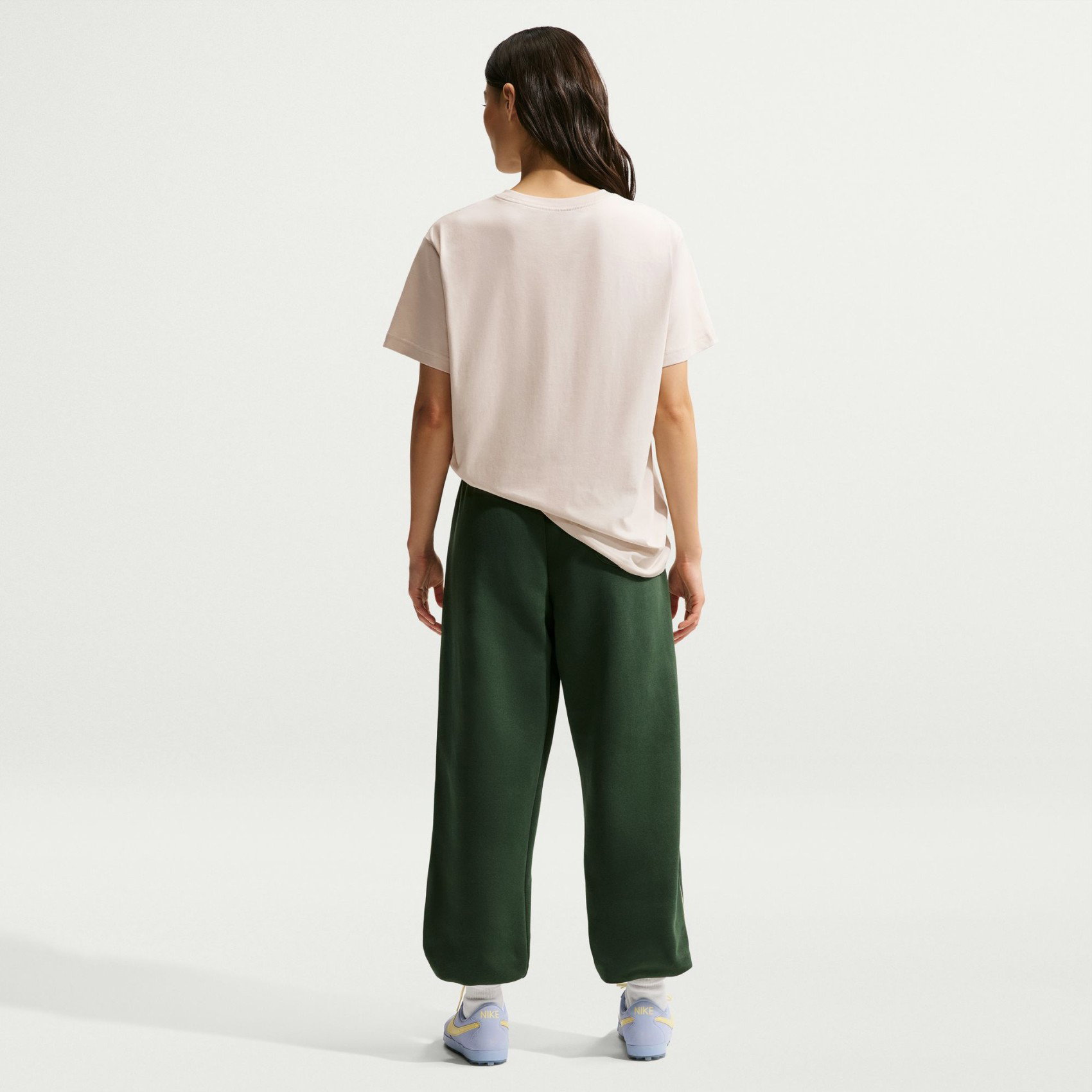 Nike Phoenix Fleece Gx Os Hr Pant Kadın Yeşil Eşofman Altı IF0254-323