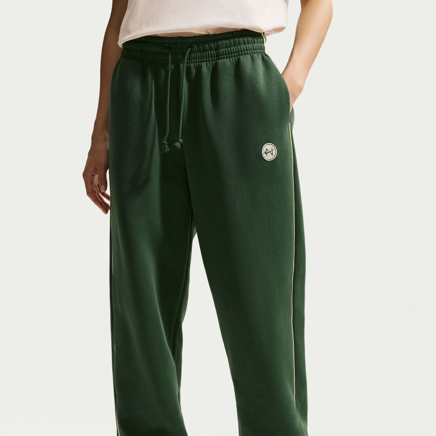 Nike Phoenix Fleece Gx Os Hr Pant Kadın Yeşil Eşofman Altı IF0254-323
