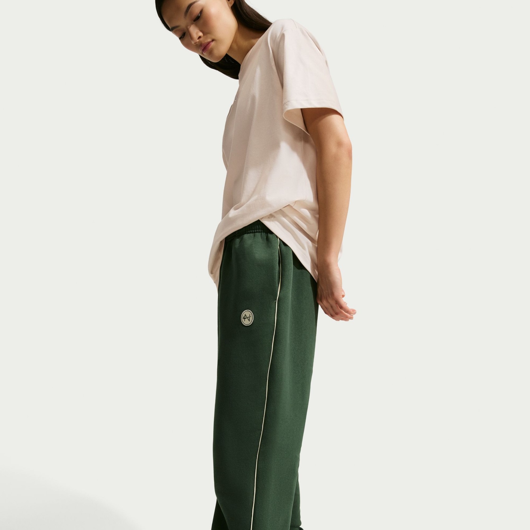 Nike Phoenix Fleece Gx Os Hr Pant Kadın Yeşil Eşofman Altı IF0254-323