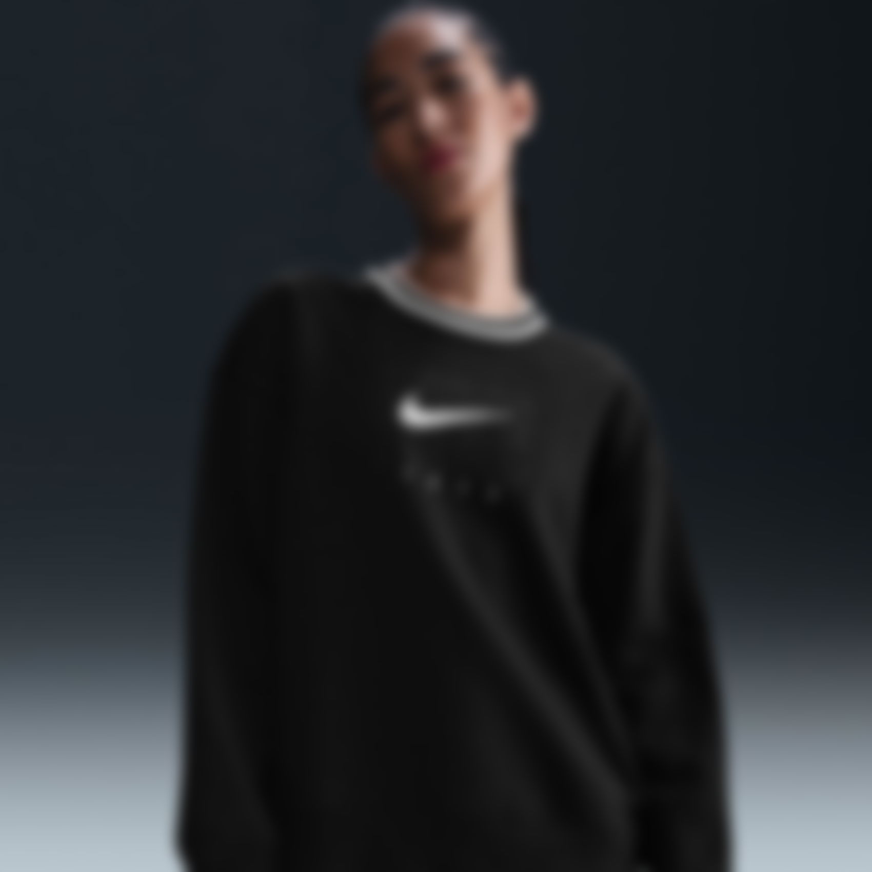 NIKE - Phoenix Fleece GX OS Long Crew Kadın Sweatshirt