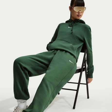 NIKE - Phoenix Fleece Hr Os Pant 2 Kadın Yeşil Eşofman Altı