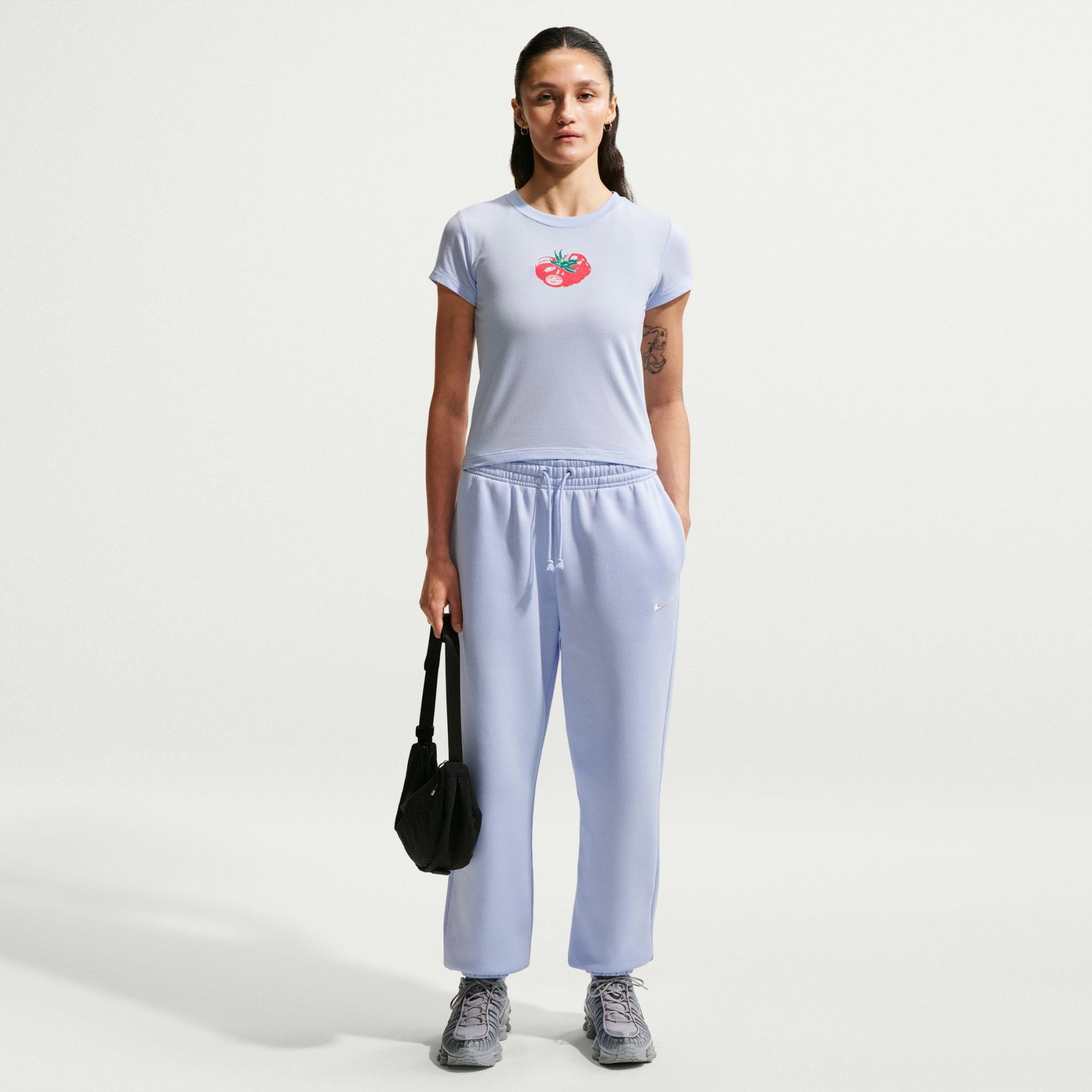 Nike Phoenix Fleece Hr Os Pant Kadın Mavi Eşofman Altı FZ5996-407