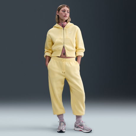 NIKE - Phoenix Fleece HR OS Pant Kadın Sarı Eşofman Altı