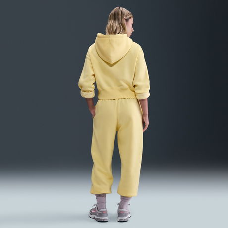 NIKE - Phoenix Fleece HR OS Pant Kadın Sarı Eşofman Altı (1)