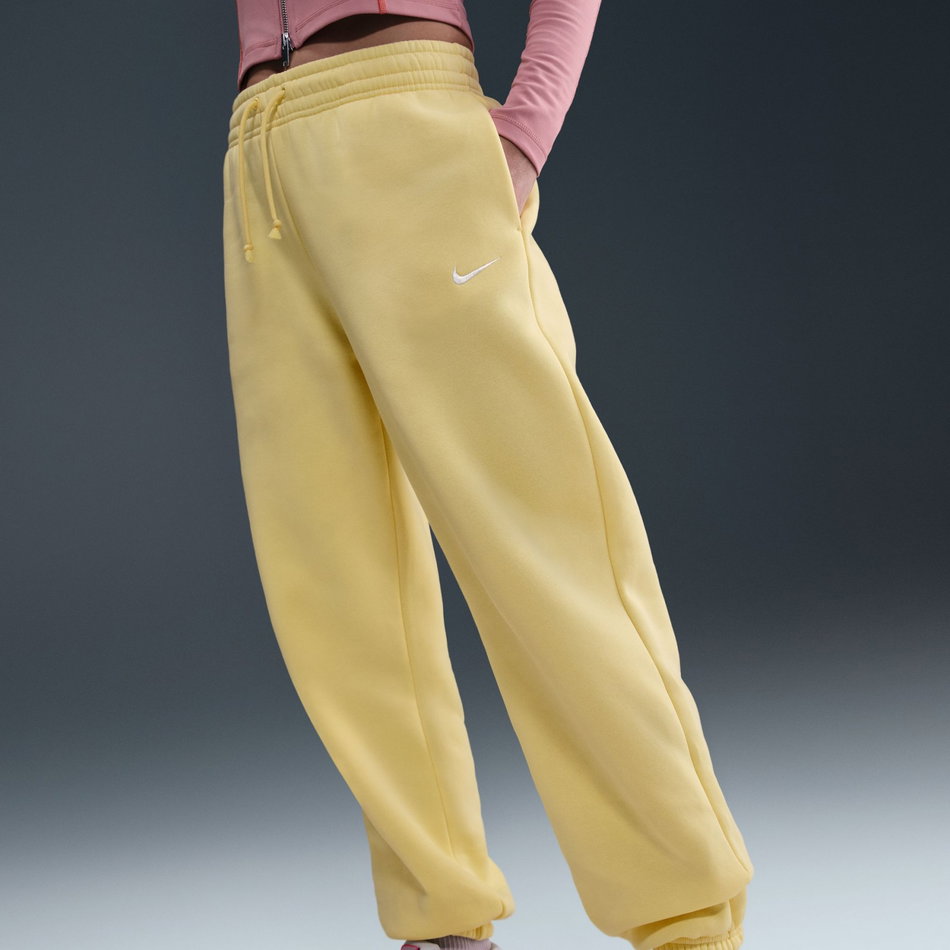 Phoenix Fleece HR OS Pant Kadın Sarı Eşofman Altı