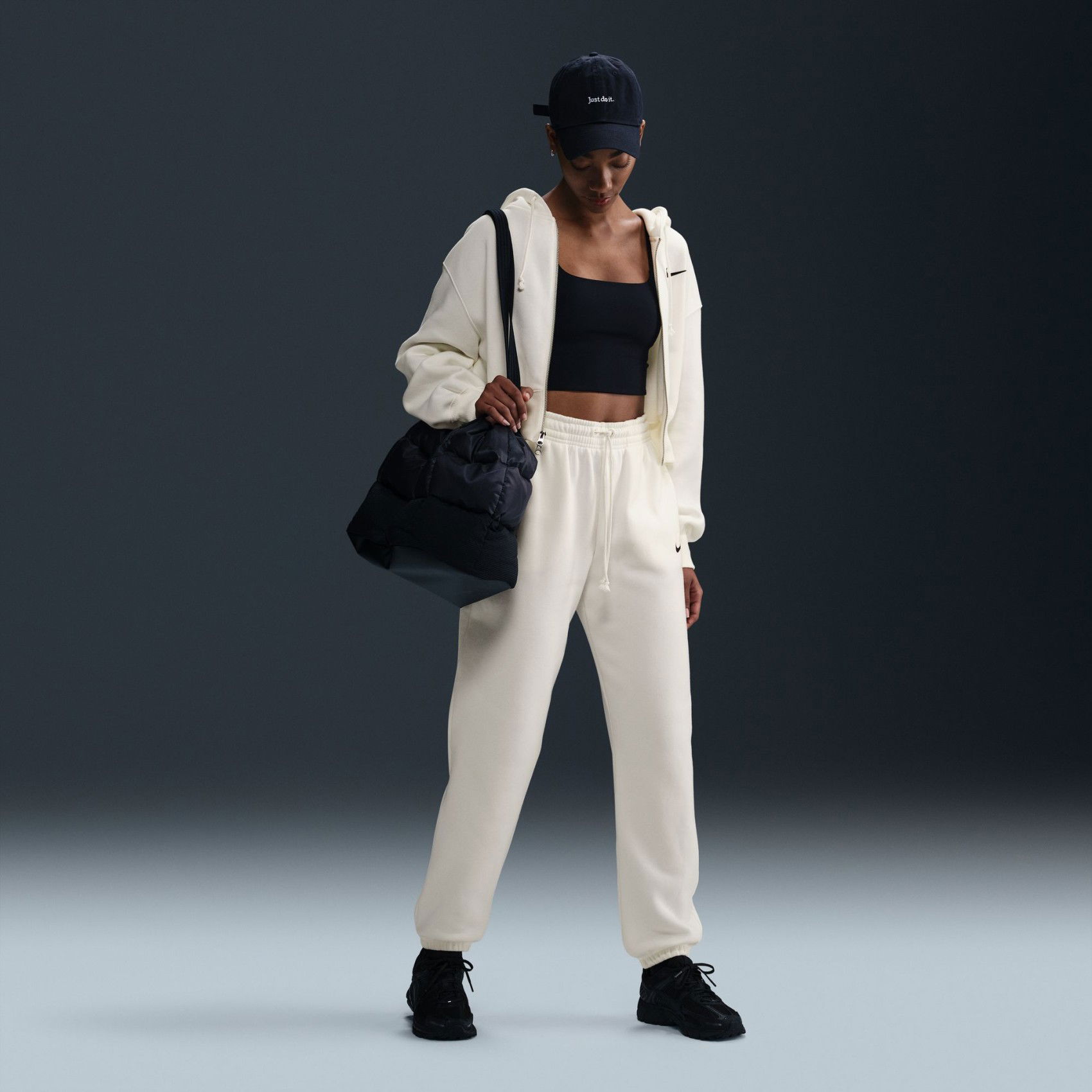 Nike Phoenix Fleece HR OS Pant Kadın Eşofman Altı FZ5996-133