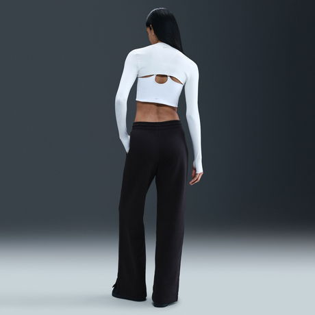 NIKE - Phoenix Fleece HR Pant Wide 2 Kadın Eşofman Altı (1)