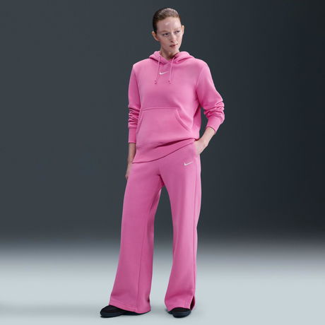 NIKE - Phoenix Fleece HR Pant Wide 2 Kadın Pembe Eşofman Altı