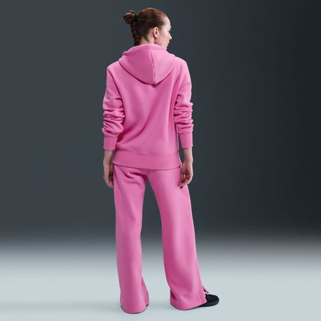NIKE - Phoenix Fleece HR Pant Wide 2 Kadın Pembe Eşofman Altı (1)