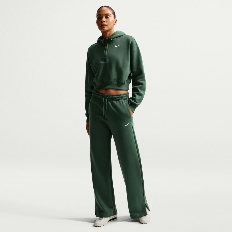 Phoenix Fleece Hr Pant Wide Kadın Yeşil Eşofman Altı