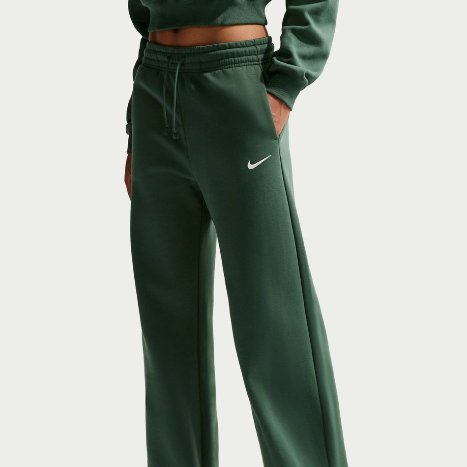 Phoenix Fleece Hr Pant Wide Kadın Yeşil Eşofman Altı