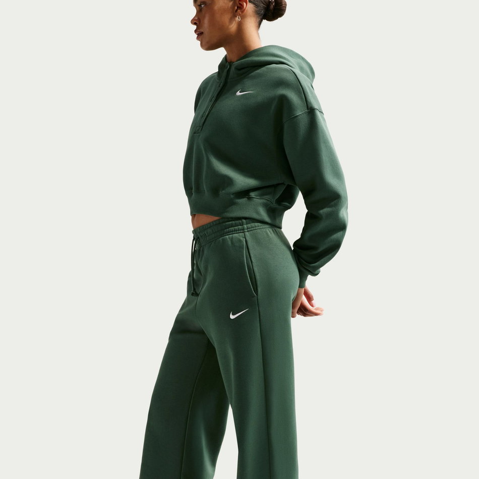 Phoenix Fleece Hr Pant Wide Kadın Yeşil Eşofman Altı