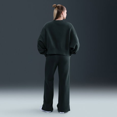 NIKE - Phoenix Fleece HR Pant Wide Kadın Yeşil Eşofman Altı (1)