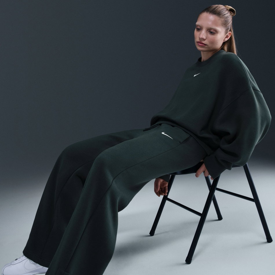 Phoenix Fleece HR Pant Wide Kadın Yeşil Eşofman Altı