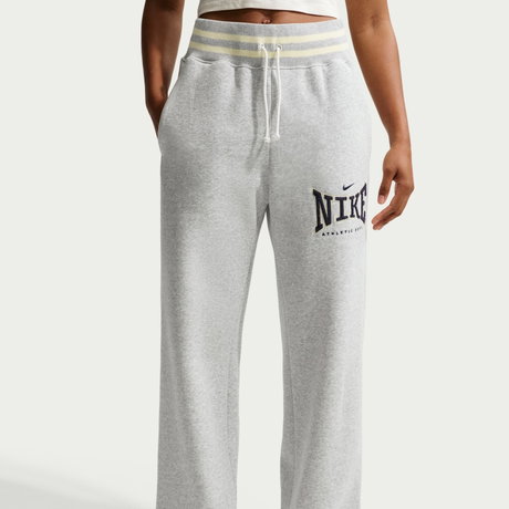 NIKE - Phoenix Fleece Hr Wr Leg Pant Gx Kadın Gri Eşofman Altı (1)