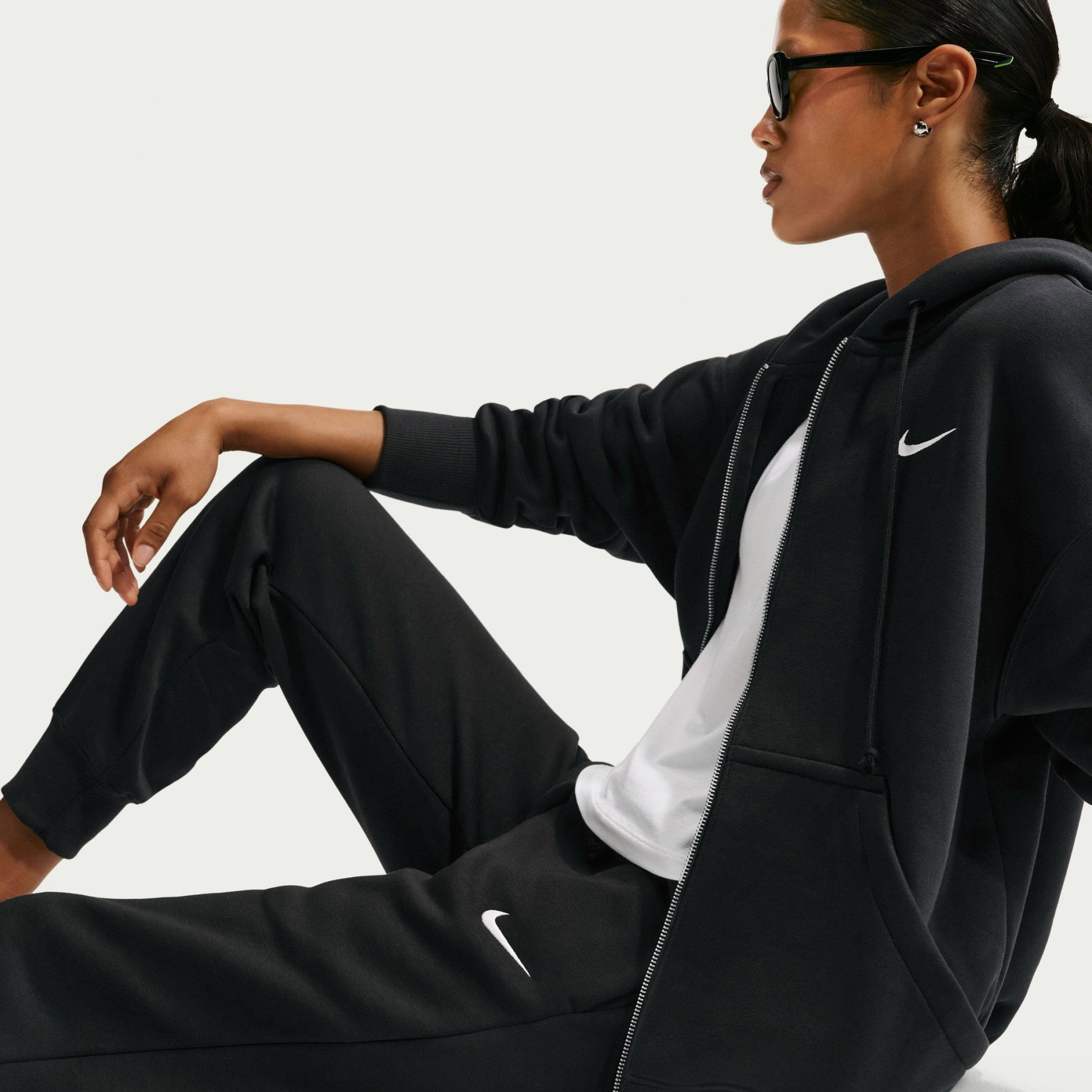 Nike NSW Phoenix Fleece Pant Kadın Eşofman Altı FZ7626-010
