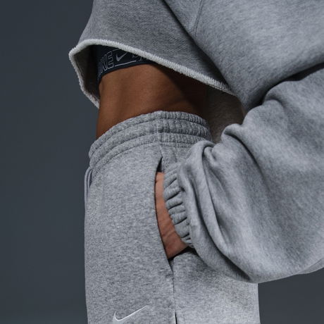 NIKE - Phoenix Fleece MR Short Kadın Gri Şort (1)