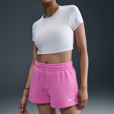 NIKE - Phoenix Fleece MR Short Kadın Pembe Şort
