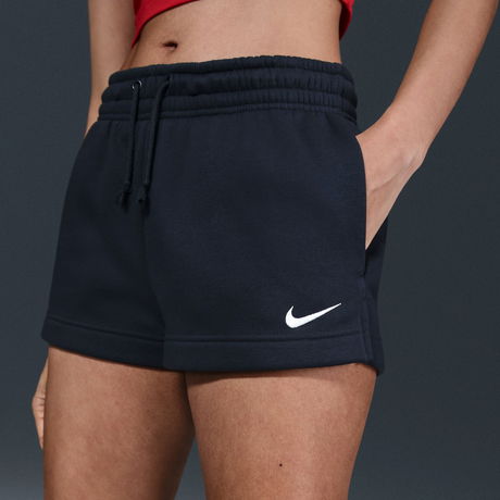 NIKE - Phoenix Fleece MR Short Kadın Siyah Şort