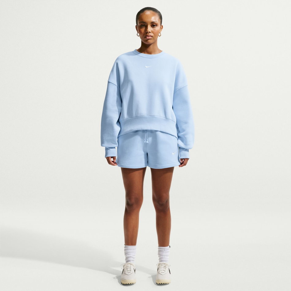 Phoenix Fleece Oos Crew Kadın Mavi Sweatshirt