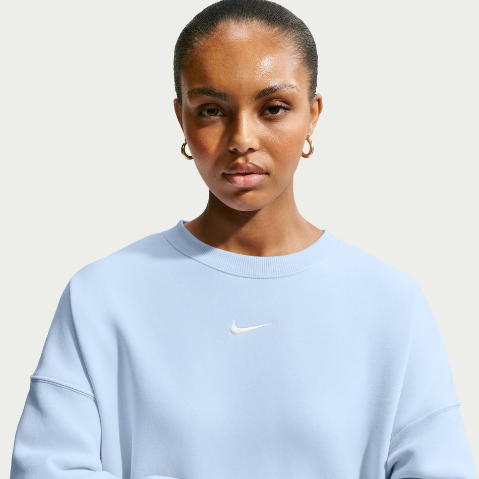 Phoenix Fleece Oos Crew Kadın Mavi Sweatshirt