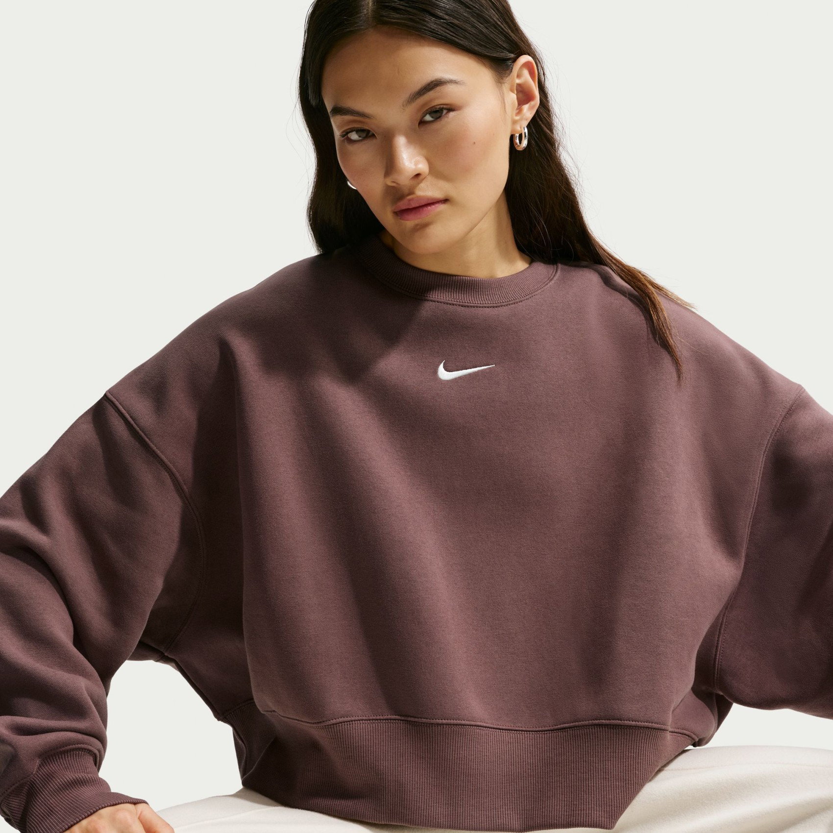 Nike Phoenix Fleece Oos Crew Kadın Sweatshirt DQ5761-502