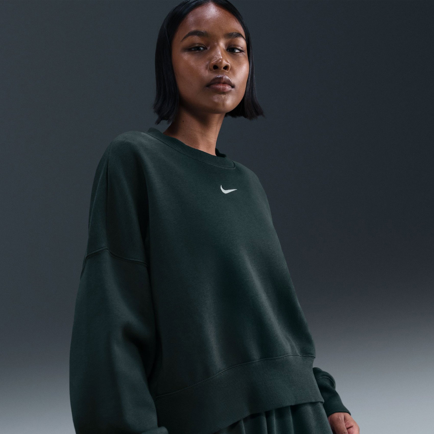 fuwafuwa③ nike-phoenix-fleece-oos-crew-