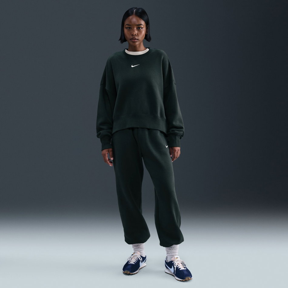 Phoenix Fleece Oos Crew Kadın Yeşil Sweatshirt