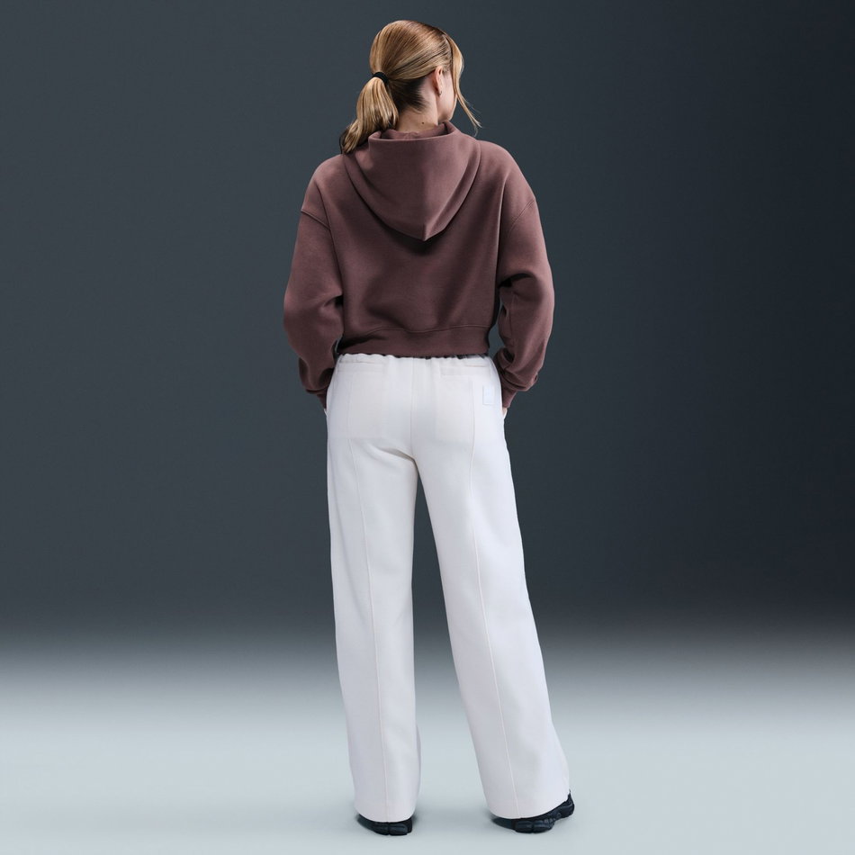 Phoenix Fleece Os Crop Henley Hoodie Kadın Sweatshirt