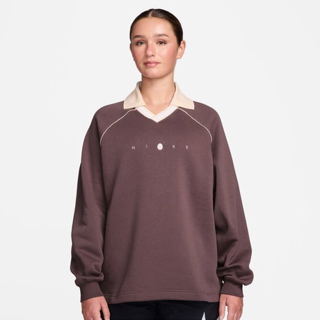 NIKE - Phoenix Fleece Os Gx Polo Top Kadın Sweatshirt