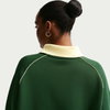 NIKE - Phoenix Fleece Os Gx Polo Top Kadın Yeşil Sweatshirt (1)