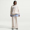 NIKE - Phoenix Fleece Os Logo Hoodie Kadın Bej Sweatshirt (1)