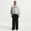 NIKE - Phoenix Fleece Os Po Hoodie Kadın Gri Sweatshirt (1)