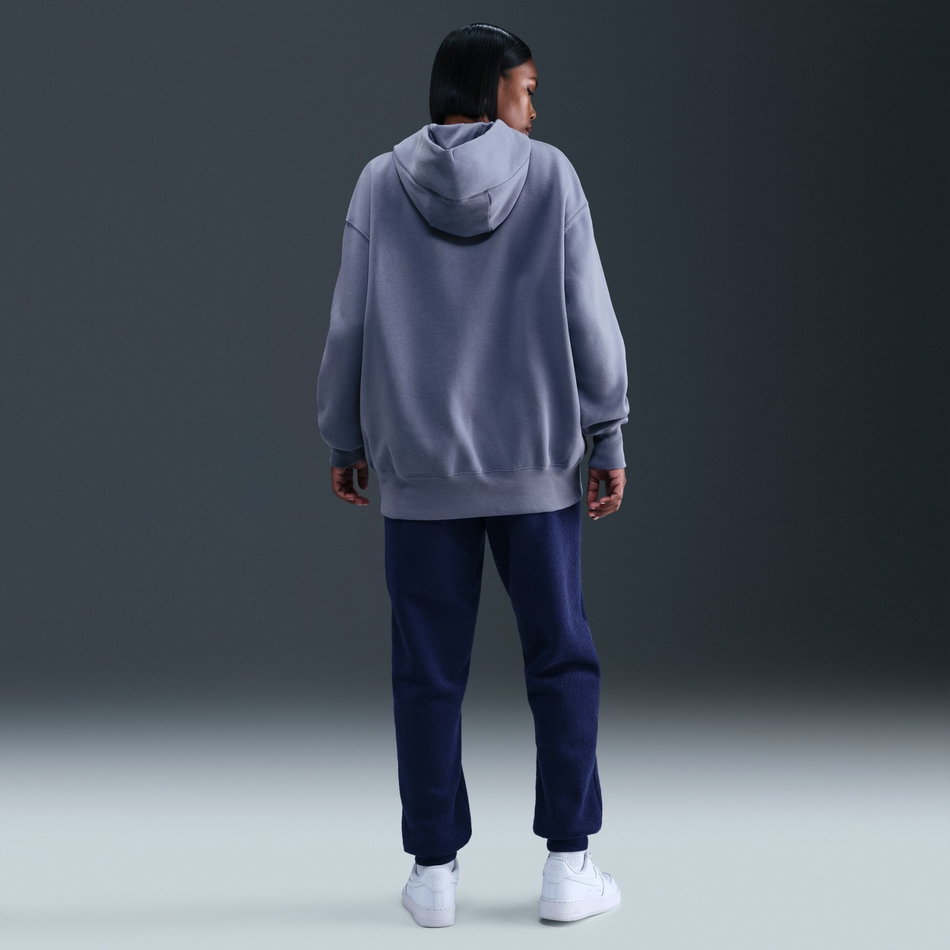 Phoenix Fleece Os Po Hoodie Kadın Mavi Sweatshirt
