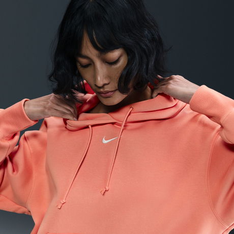 NIKE - Phoenix Fleece OS PO Hoodie Kadın Sweatshirt