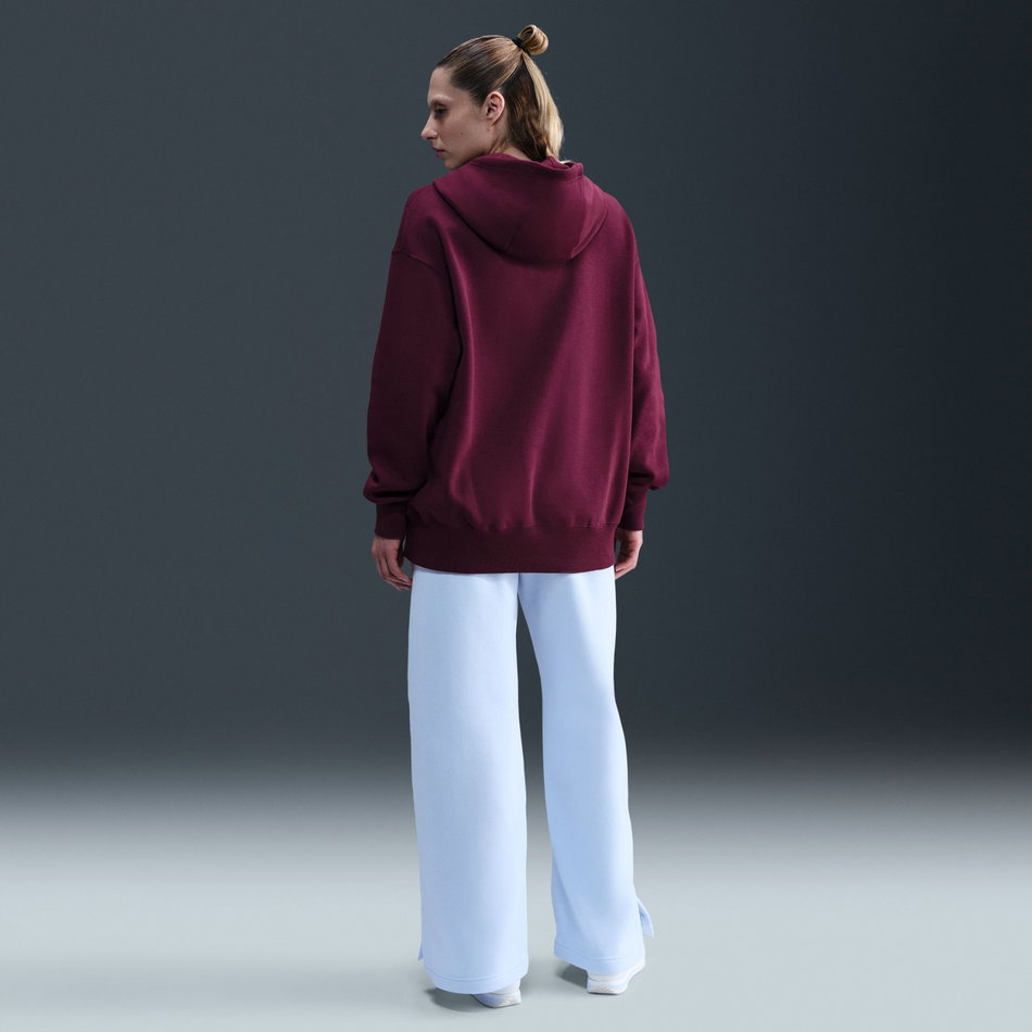 Phoenix Fleece Po Hoodie Kadın Bordo Sweatshirt