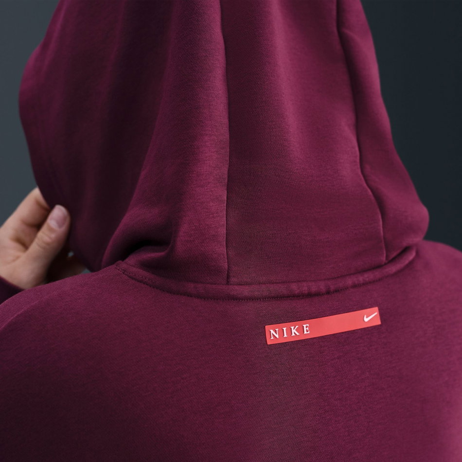 Phoenix Fleece Po Hoodie Kadın Bordo Sweatshirt