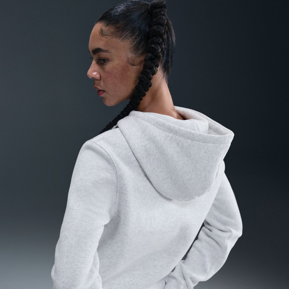 Phoenix Fleece Po Hoodie Kadın Gri Sweatshirt