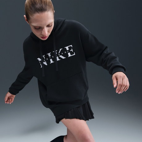 NIKE - Phoenix Fleece Po Hoodie Kadın Siyah Sweatshirt