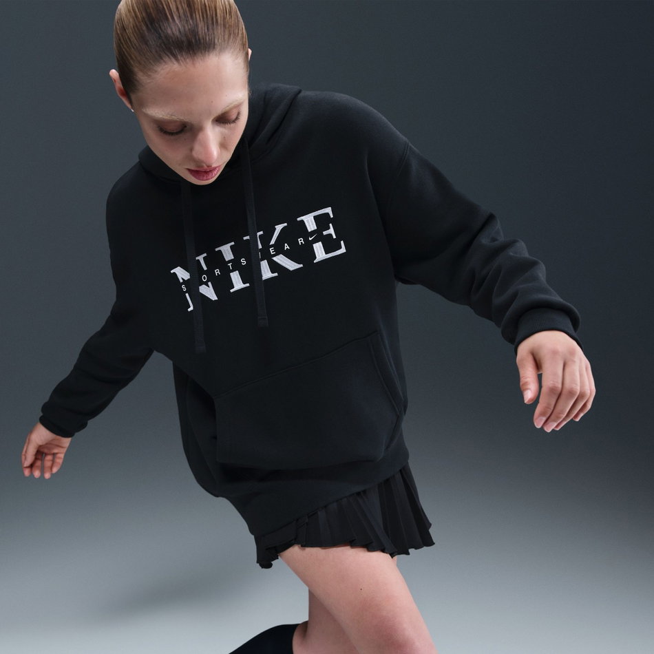 Phoenix Fleece Po Hoodie Kadın Siyah Sweatshirt