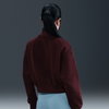 NIKE - Phoenix Fleece QZ Crop Kadın Bordo Sweatshirt (1)