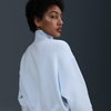 NIKE - Phoenix Fleece QZ Crop Kadın Mavi Sweatshirt (1)