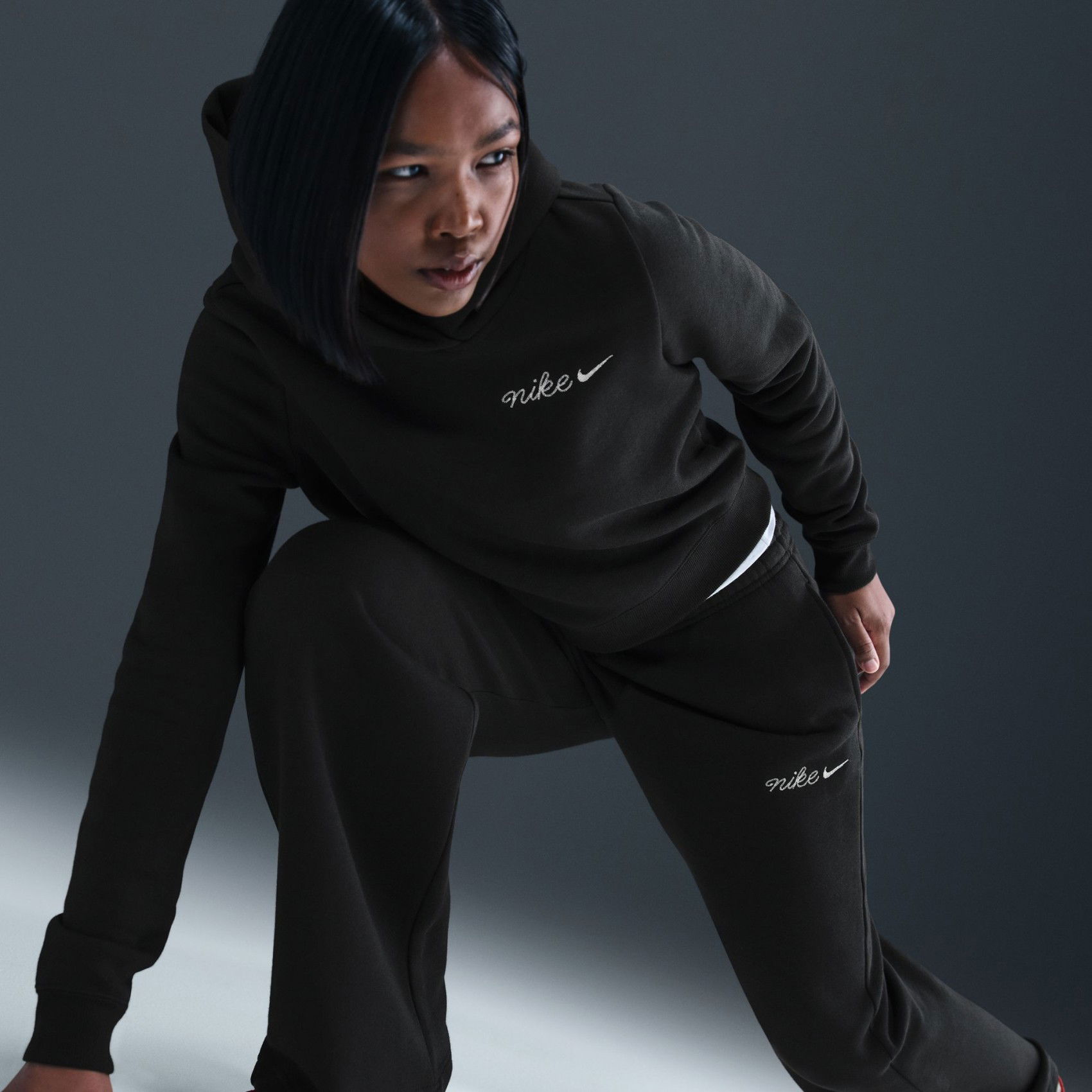 Nike Phoenix Fleece SL Pant Kadın Siyah Eşofman Altı IM7498-010