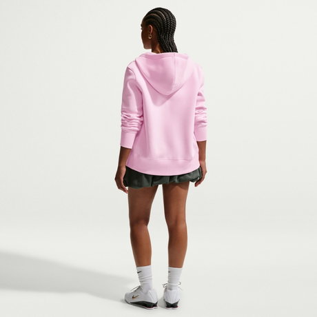 NIKE - Phoenix Fleece Std Fz Hoodie Kadın Pembe Sweatshirt (1)
