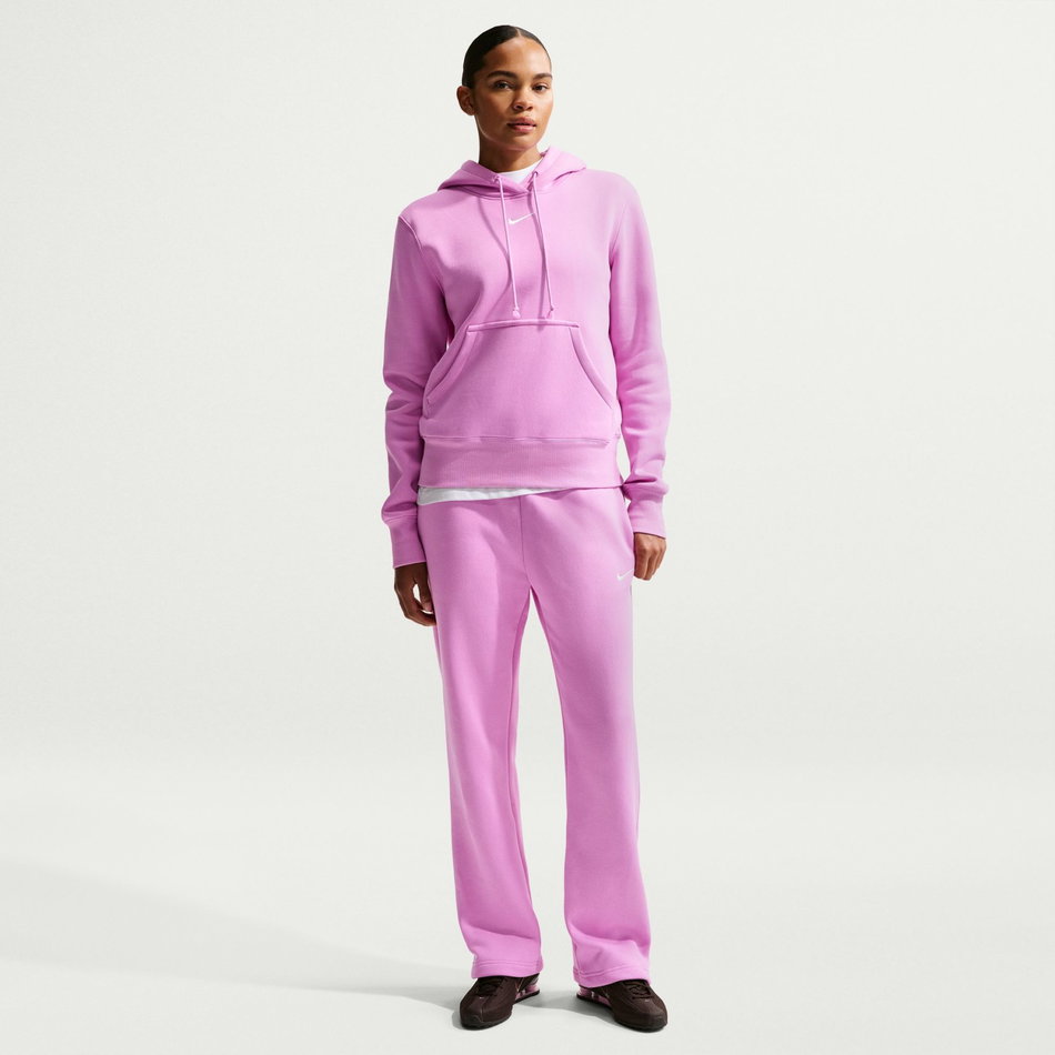 Phoenix Fleece Std Po Hoodie Kadın Pembe Sweatshirt