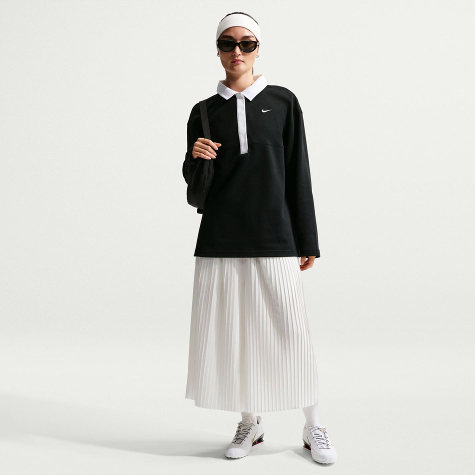 Pleated Culotte Mr Pant Kadın Beyaz Etek